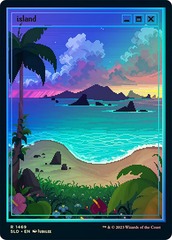 Island (Secret Lair) (#1469) (Full Art) Foil